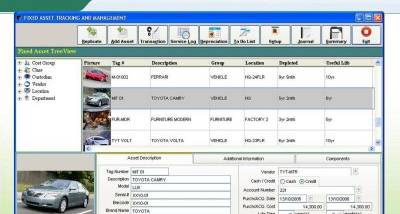 Fixed Asset Pro screenshot