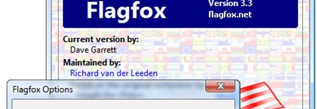 Flagfox for Firefox screenshot