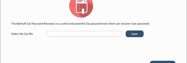 Free ZIP Password Recovery screenshot