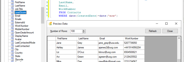 Freshworks CRM SSIS Components by Devart screenshot