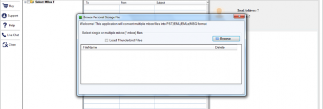 GainTools MBOX to EML Converter screenshot