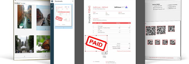 GdPicture.NET SDK screenshot