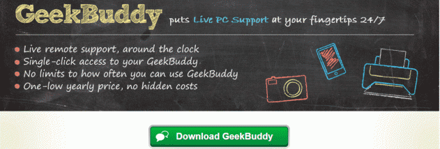 GeekBuddy screenshot