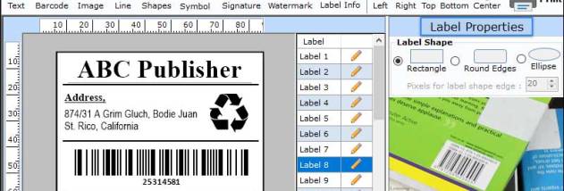 Generate Publisher Barcode screenshot