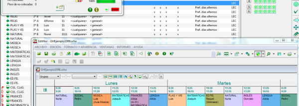 GHC Generador de Horarios ES screenshot