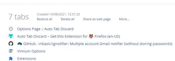 Gmail Notifier for Firefox screenshot