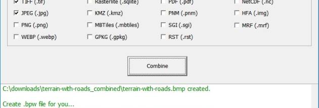 Google Maps Terrain Downloader screenshot