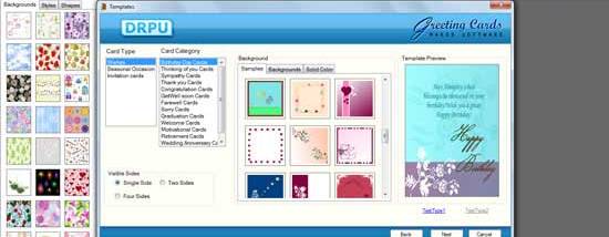 Greeting Card Tool screenshot