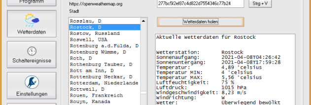 GSA Intelligent Control System screenshot