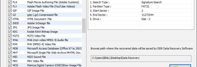 Hard Drive Data Recovery Software screenshot