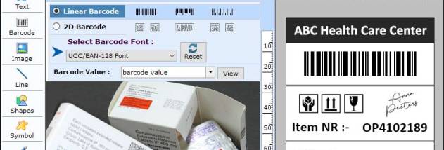 Healthcare Barcode screenshot