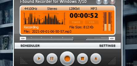 i-Sound Recorder for Windows 7/10 screenshot