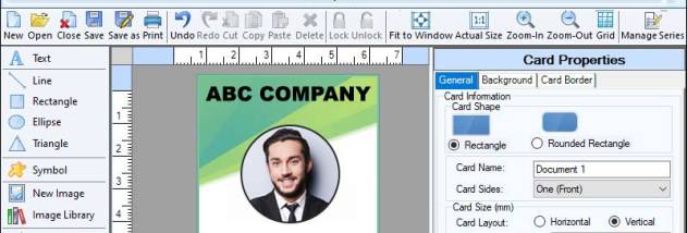ID Card Designing Software screenshot
