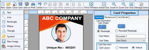 ID Cards Designer Software screenshot