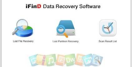 iFinD Data Recovery Free Edition screenshot