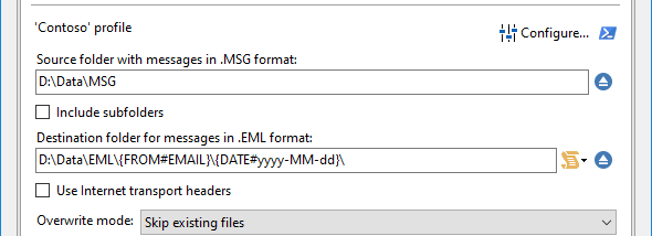 Import Messages from MSG Format screenshot