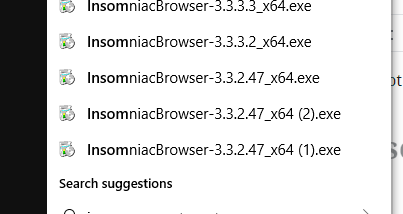 Insomniac Browser screenshot