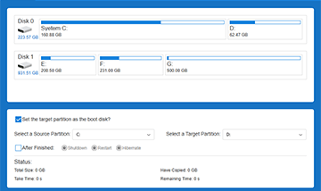 iSumsoft Cloner screenshot