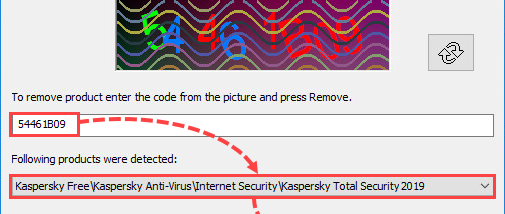 Kaspersky Products Remover (kavremover) screenshot