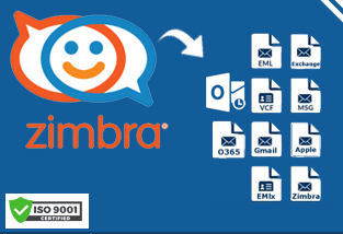 KDETools Zimbra to Outlook Converter screenshot