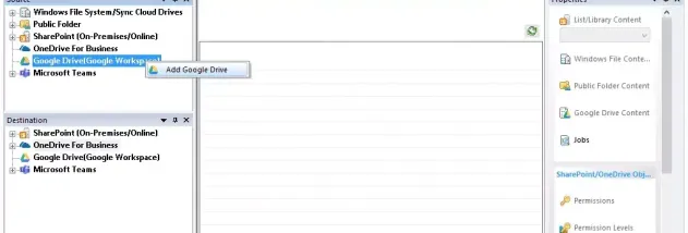 Kernel Google Drive Migration screenshot