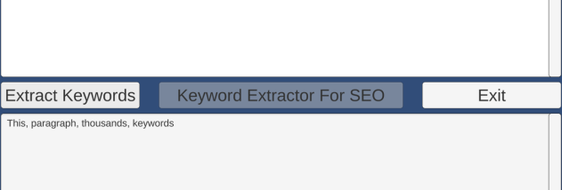 Keyword hot sale extractor tool