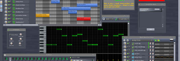 LMMS (Linux MultiMedia Studio) screenshot