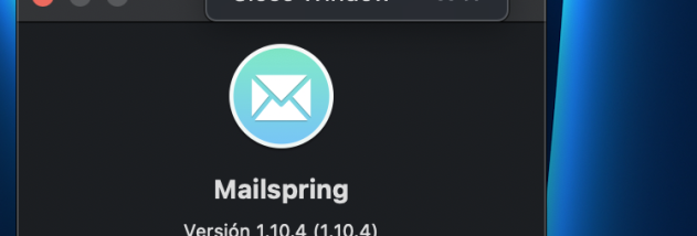 Mailspring screenshot