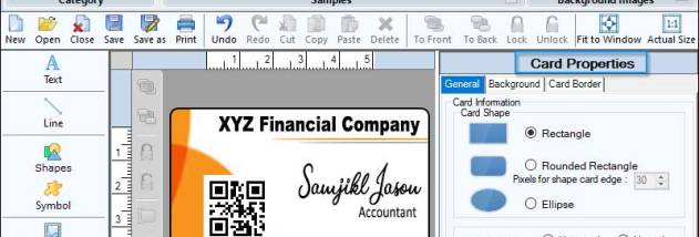 Make Business Card screenshot