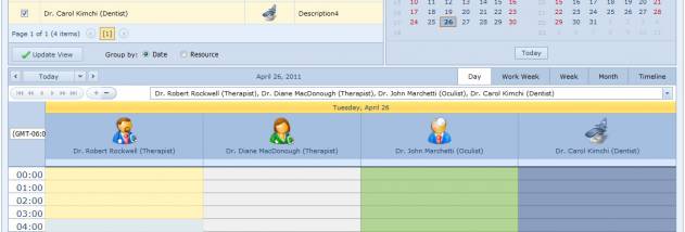 Medical Calendar for Workgroup screenshot