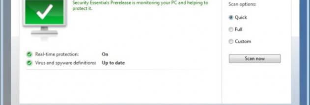 Microsoft Security Essentials Definition Updates x32 screenshot