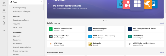 Microsoft Teams screenshot