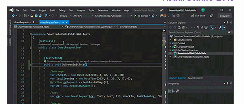 Microsoft Visual Studio Enterprise screenshot