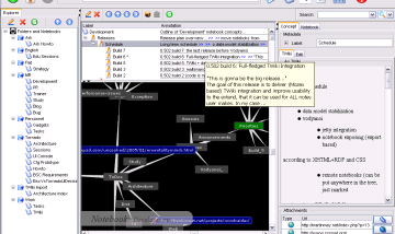 MindRaider for Windows screenshot