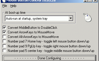 Mouse Button Control screenshot