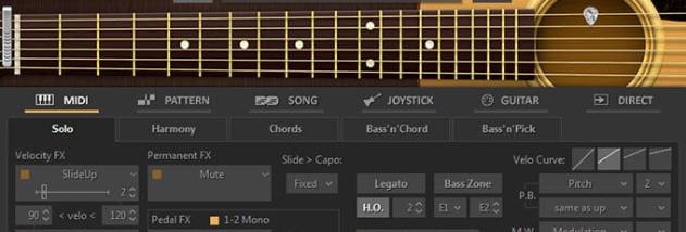 MusicLab RealGuitar screenshot