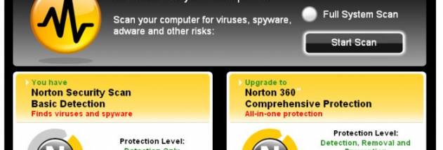 problems with norton security and windows 10