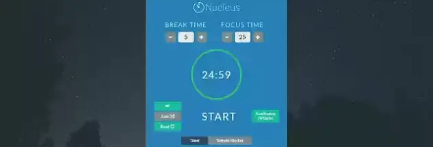 Nucleus screenshot