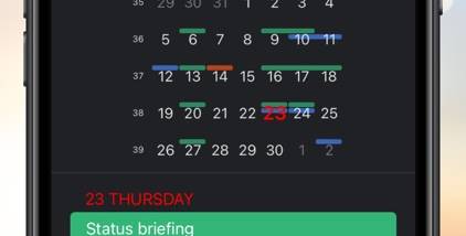 One Calendar screenshot