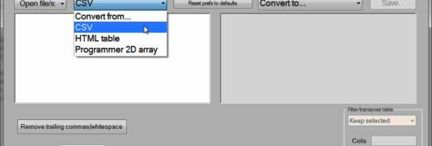 Opal CSV Converter screenshot