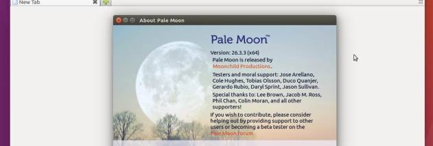 how to change to pale moon browser