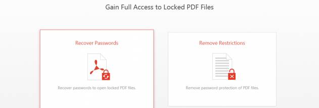 Passper for PDF screenshot