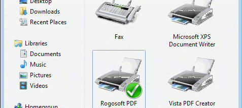 PDF Document Writer screenshot