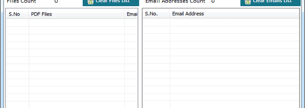 PDF Email Extractor screenshot
