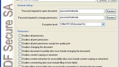 PDF Secure SA screenshot