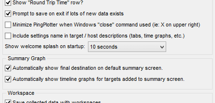 PingPlotter Standard screenshot