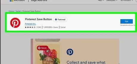 Pinterest Save Button for Chrome screenshot