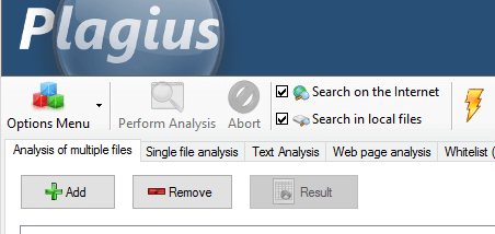 Plagius Professional screenshot