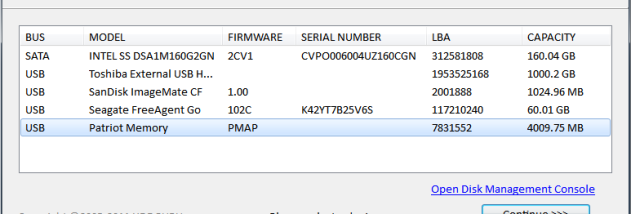 Portable HDD Low Level Format Tool screenshot