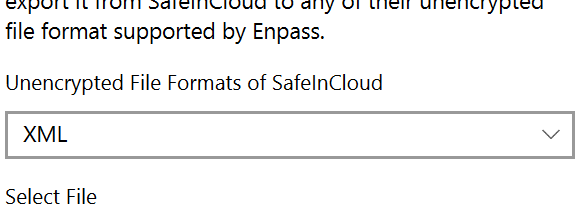 Portable SafeInCloud screenshot